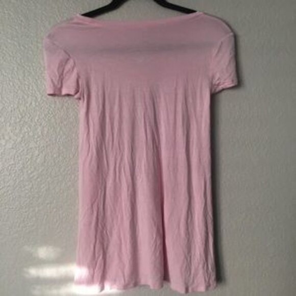 Grayson Social Pink Unicorns‎ & Mermaids Graphic Tee Lightweight Twee Casual - Picture 6 of 8